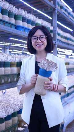 深耕行业26年的“蘑菇姐姐” 让“韶关食用菌”走进千家万户